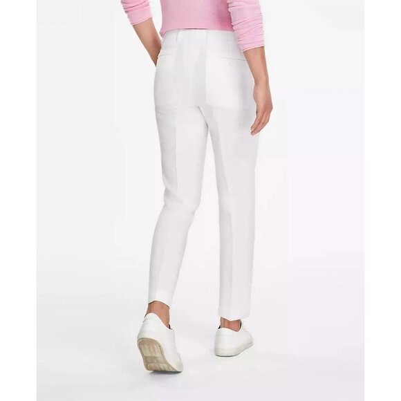 Tommy Hilfiger Mens Modern Fit Flat Front Pure Linen Pant White Size 34 X 32 NWT - Picture 3 of 9